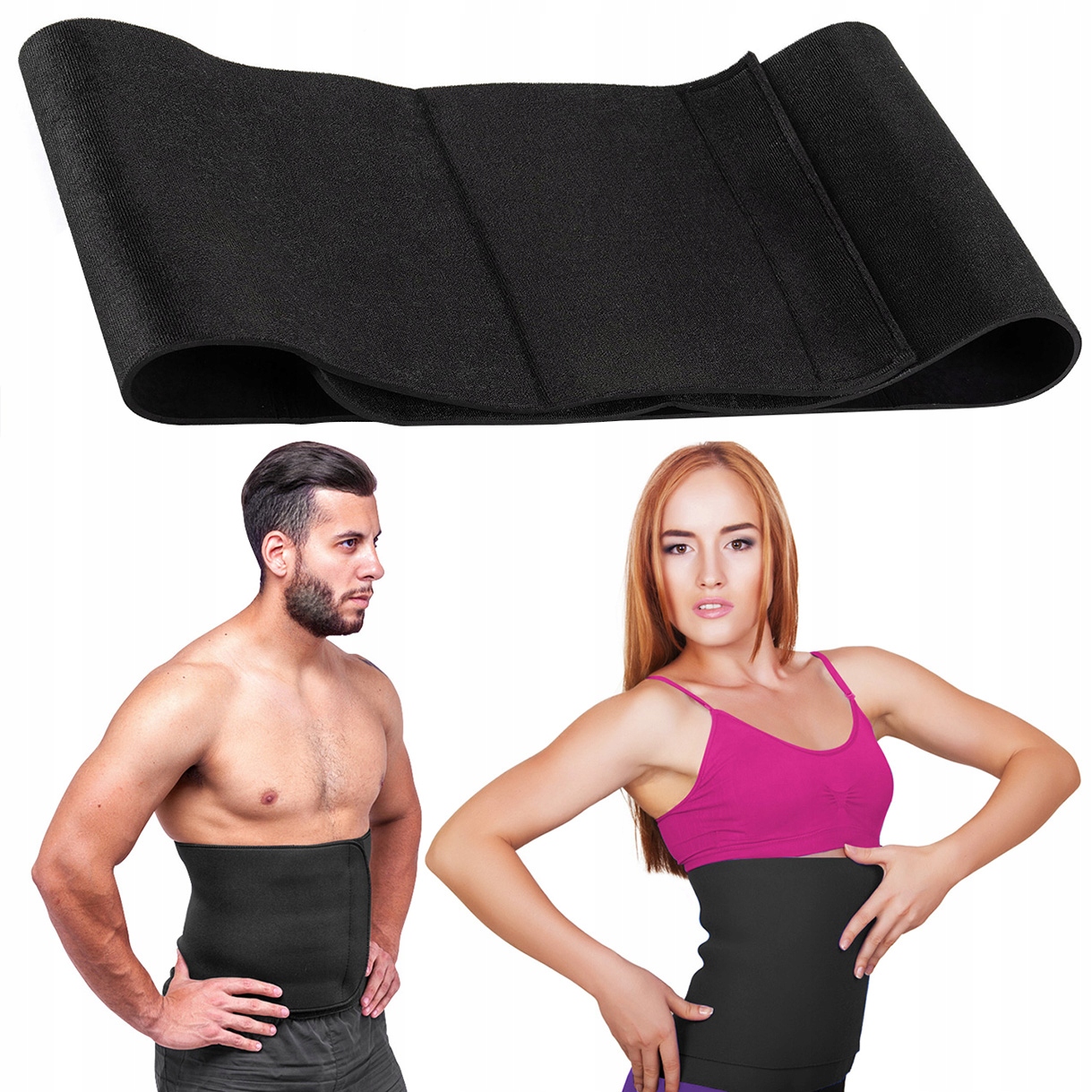 

Pas Neoprenowy Wyszczuplający 18X95CM Na Brzuch