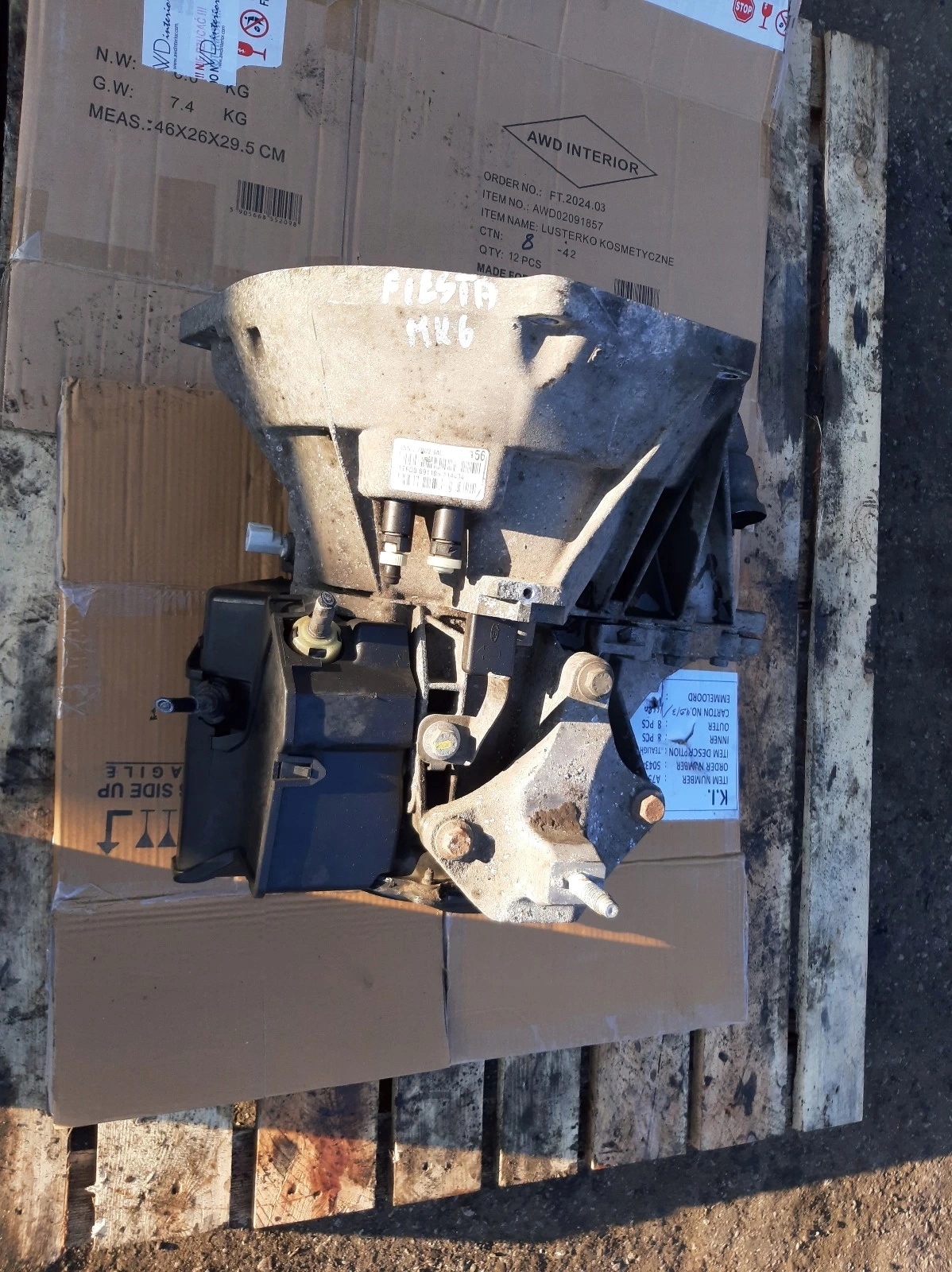 FORD FIESTA MK6 1.3 SKRZYNIA BIEGÓW 2S6R7002MC