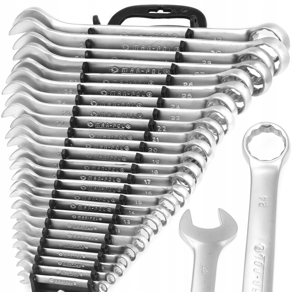

Klucze Płasko Oczkowe 25 El 6 32 MM Mar-pol XXL