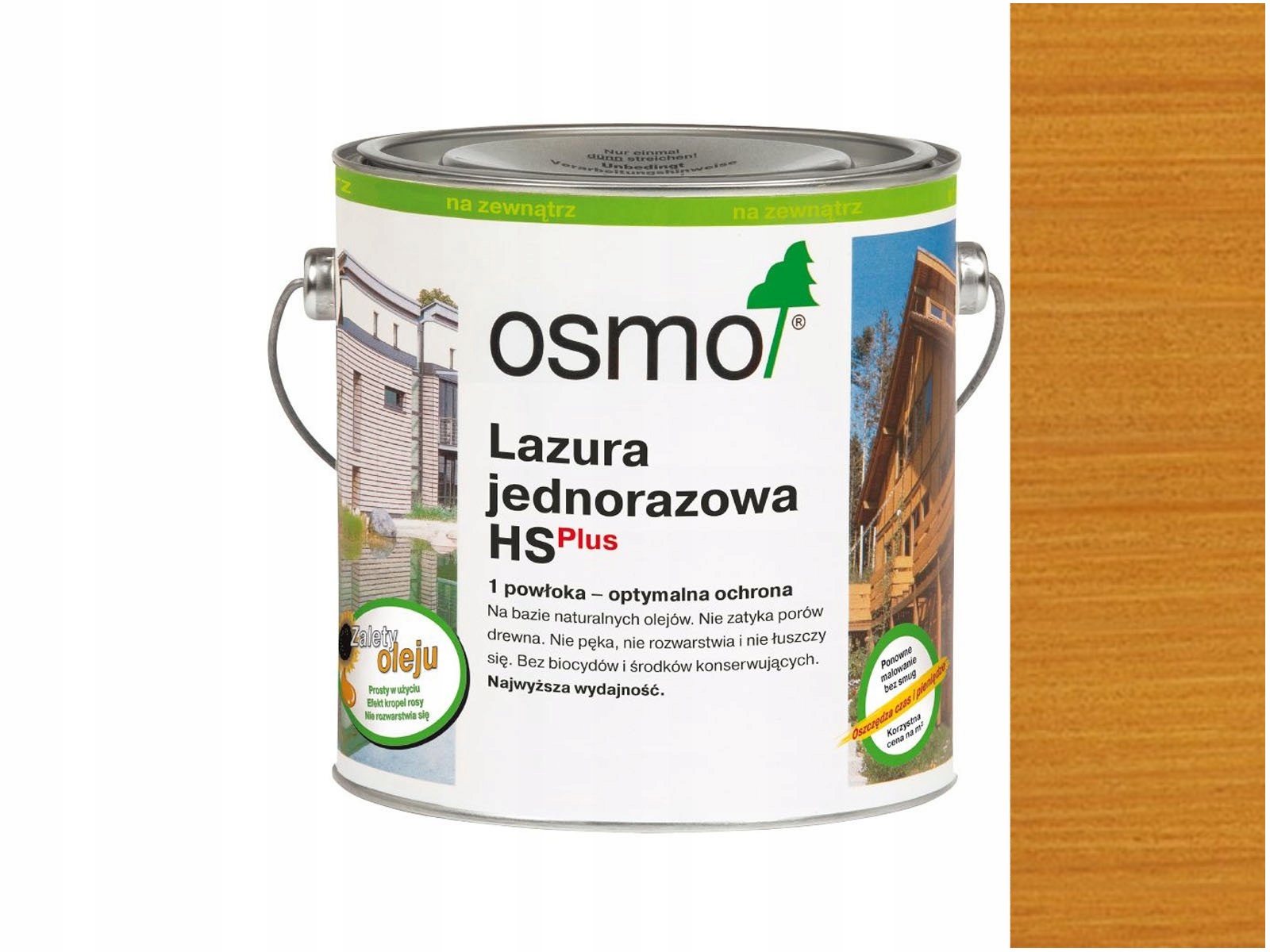 Osmo Jednorazová lazúra 9206 Jasný dub 2,5L