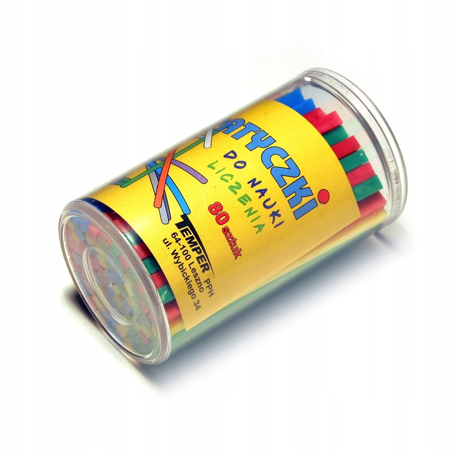 PATYCZKI DO NAUKI LICZENIA pomoc szkolna 80szt Kod producenta OP80SZT