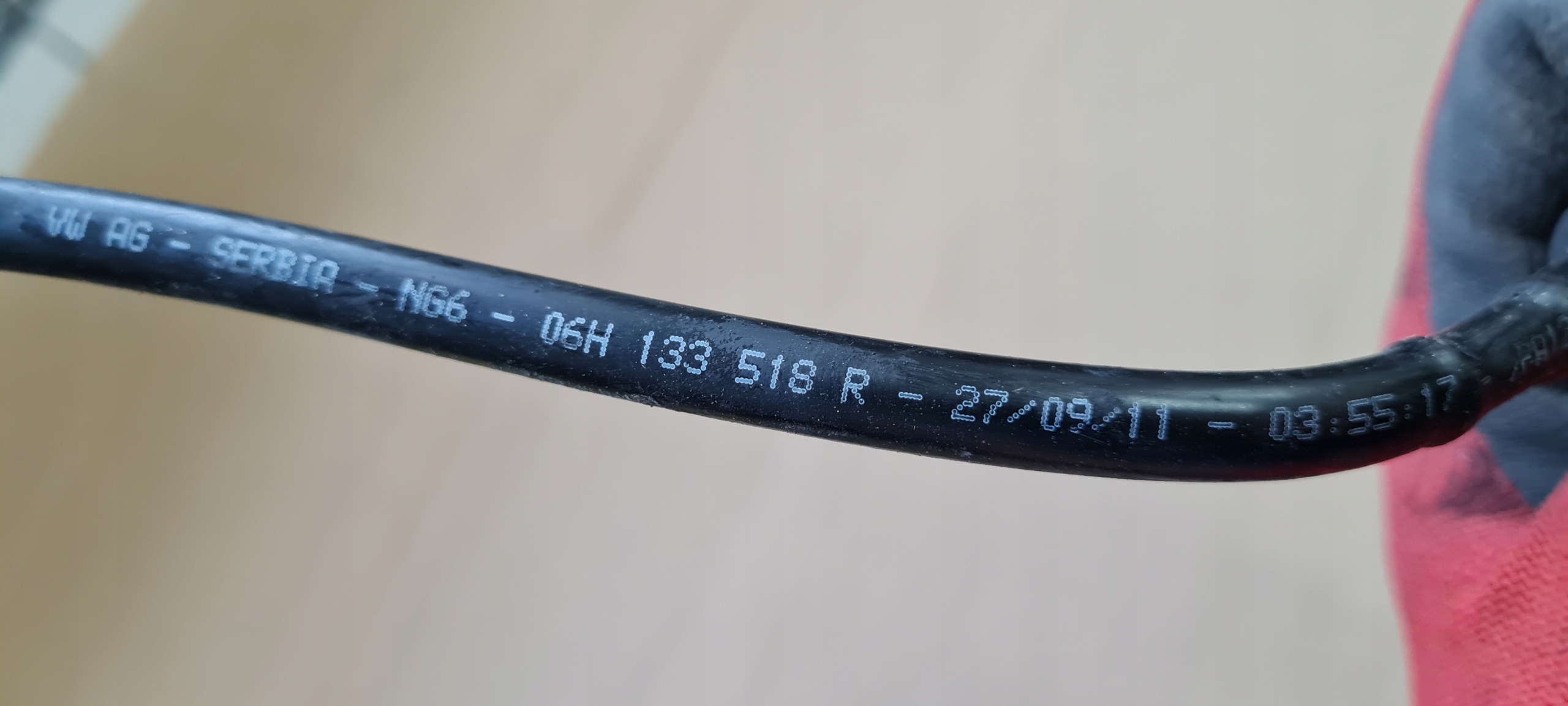 A6 C7 4G prijenos cijevčica vode 2.0 TFSI 06H133781AS