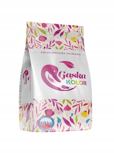Levně 2x Gąska Kolor Polský Prášek Na Barevné Prádlo barevných tkanin 10 kg