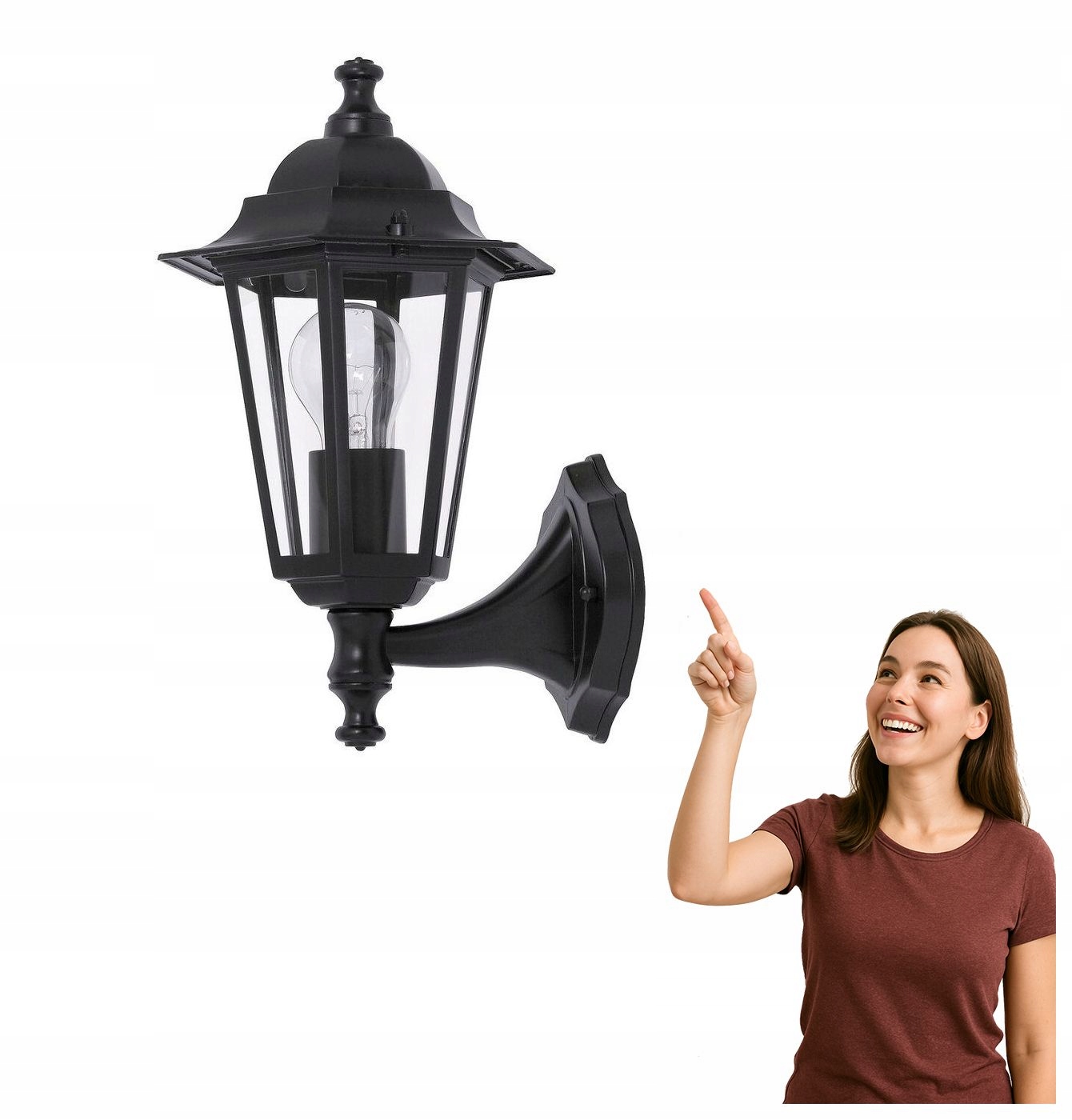 Venkovní nástěnné svítidlo Velence 8204 Rabalux