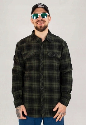 Košile Pit Bull Flanelová Mitchell olivová černá