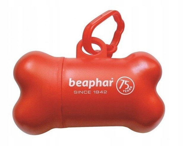 

Beaphar Poopbags Dozownik + 15 woreczków