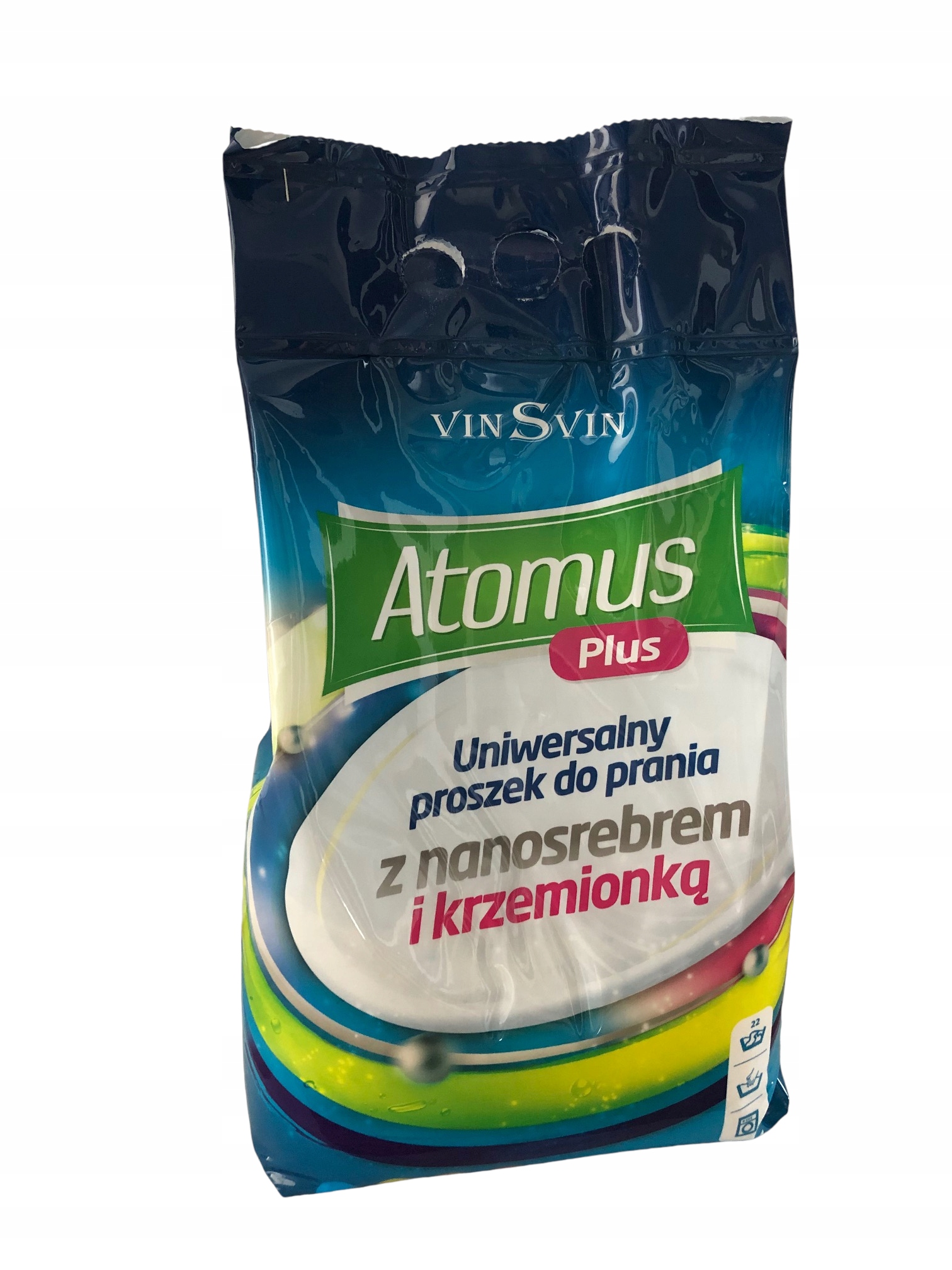 

Proszek do prania Atomus Plus z nanosrebrem 3,3 kg