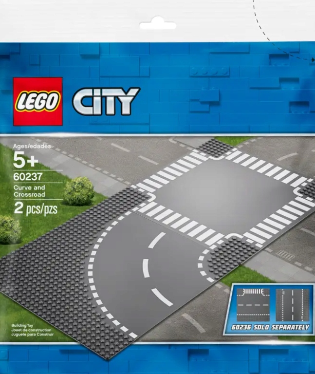 Lego City 60237 Zakręt i skrzyżowanie