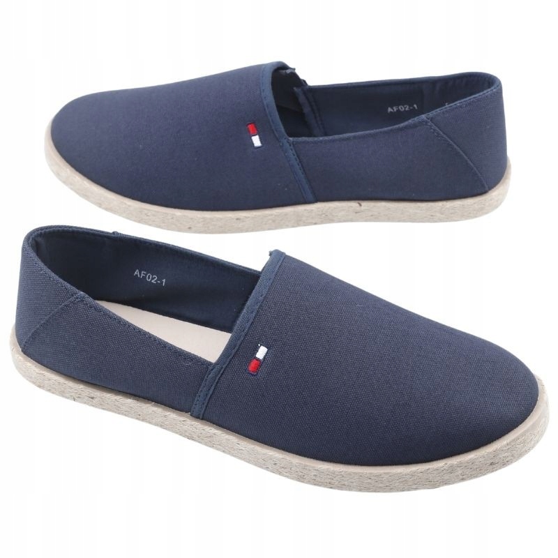 ESPADRYLE MĘSKIE TENISÓWKI TRAMPKI WSUWANE PŁASKIE Stan opakowania oryginalne