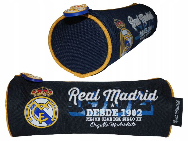 Real Madryt - piórnik tuba granatowy