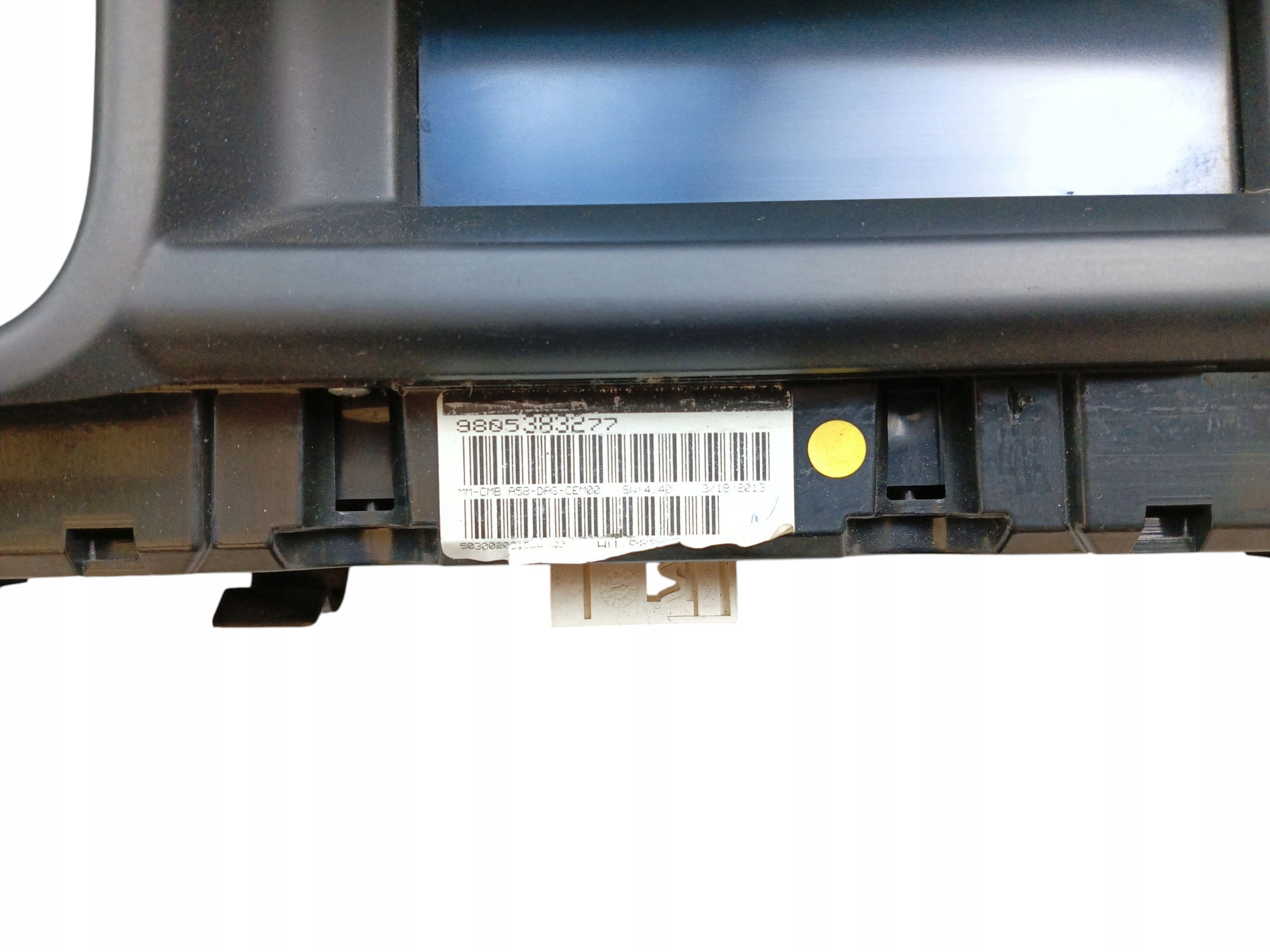 dials clock display CITROEN C3 PICASSO 1.6 e-HDI 92KM 9805383277 EU
