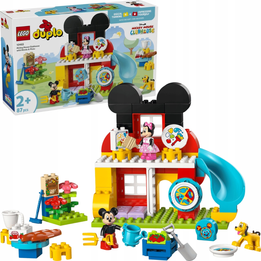Lego Duplo Klub Mickey Mouse s Minnie a Plutem – 10465