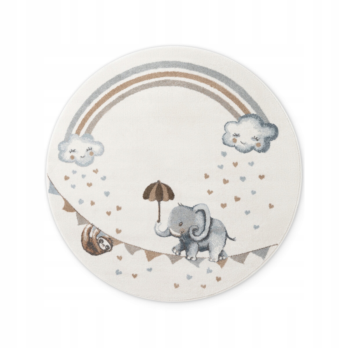 160x160 (průměr) kruh Dětský kusový koberec Villeroy & Boch Boho Kids 10630