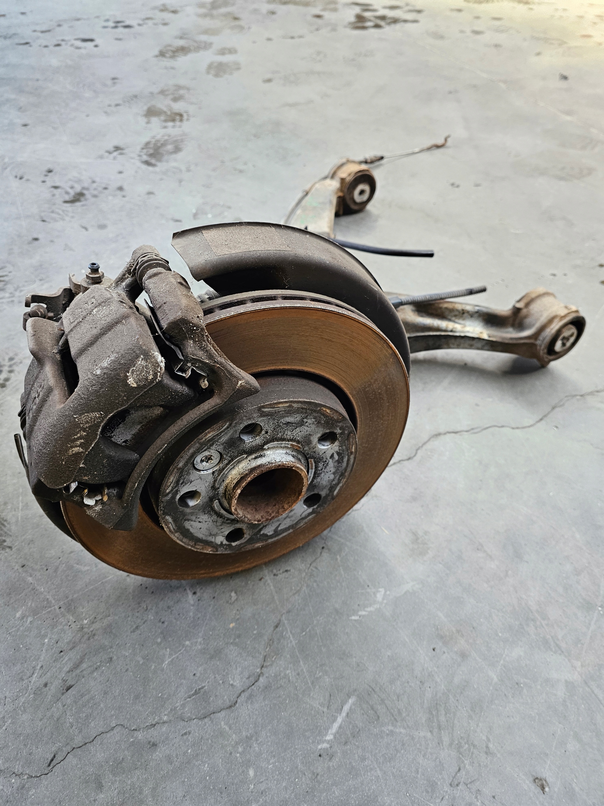 VW T5 T6 sususpension rear part right swing arm