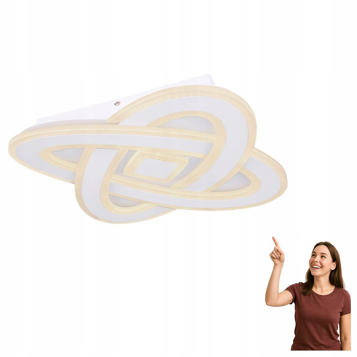 Led Stropné Svietidlo 36W Lario 48287-36 Globo