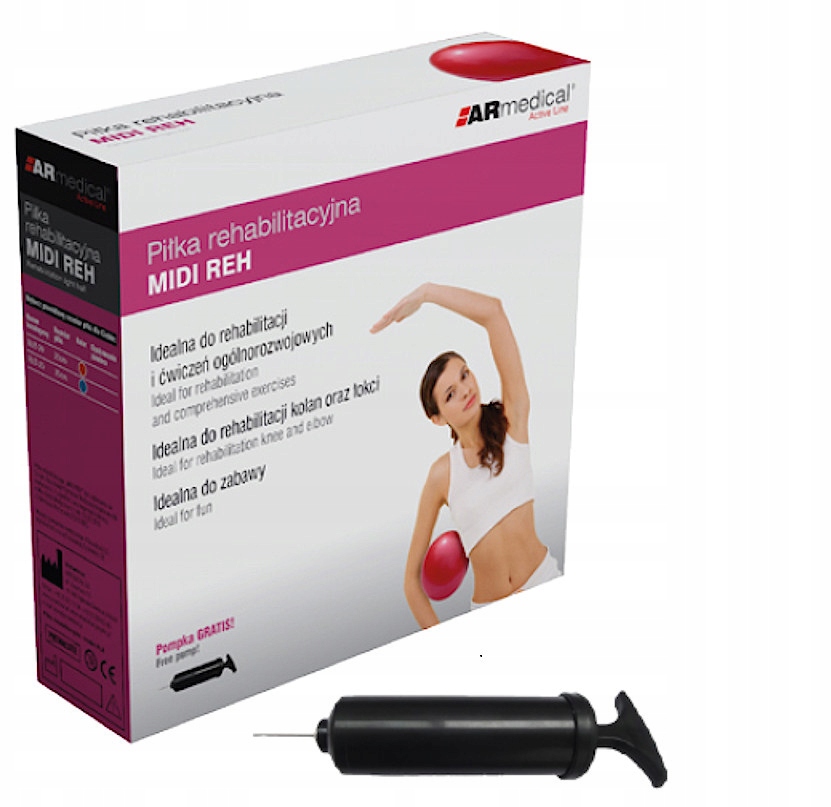 Piłka gimnastyczna rehabilitacyjna 30 cm mała EAN (GTIN) 5907713382667