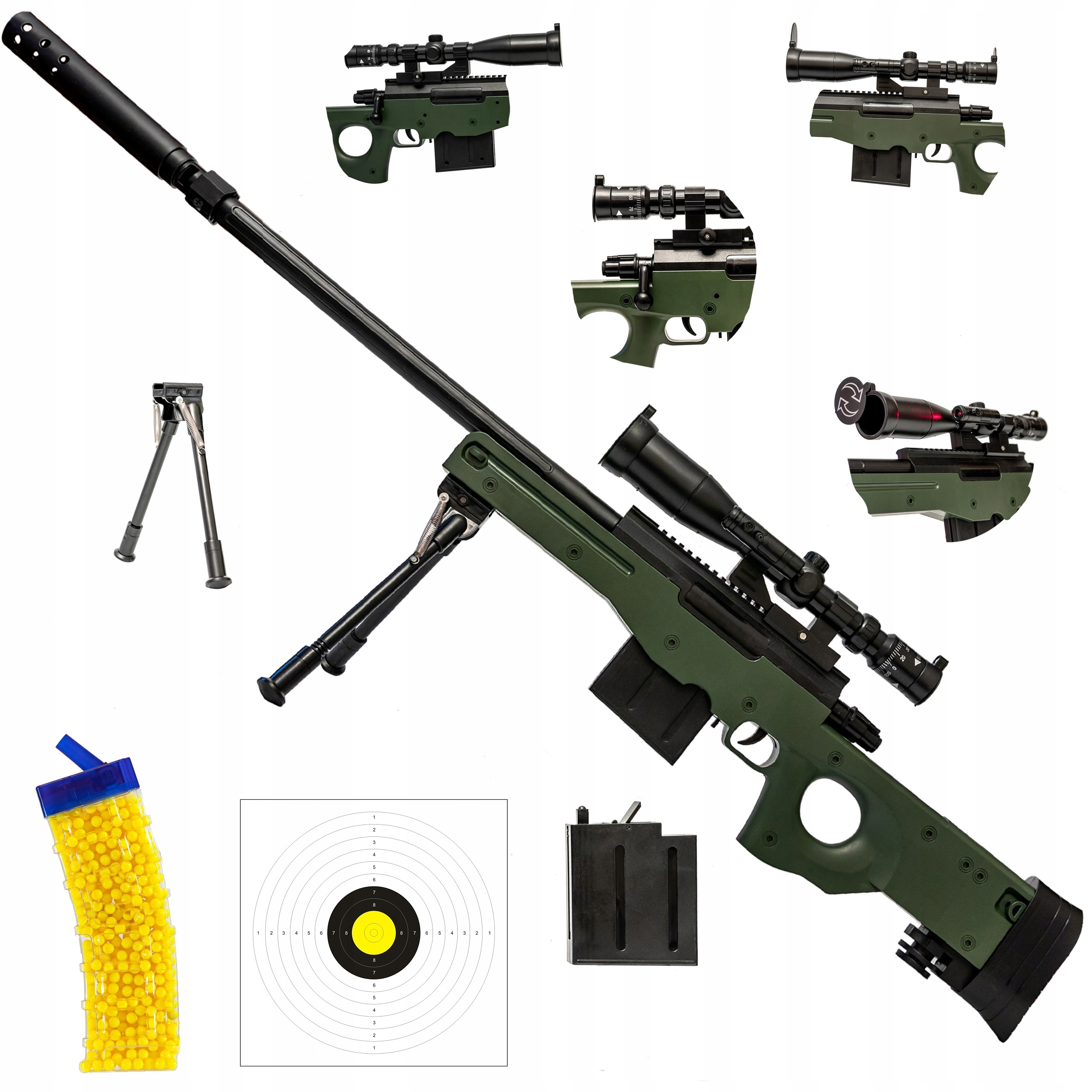 

Karabin Snajperski Pistolet Na Kulki Awp Gratisy