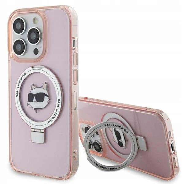 Karl Lagerfeld KLHMP15XHMRSCHP iPhone 15 Pro Max 6.7" růžový/pink hardcase