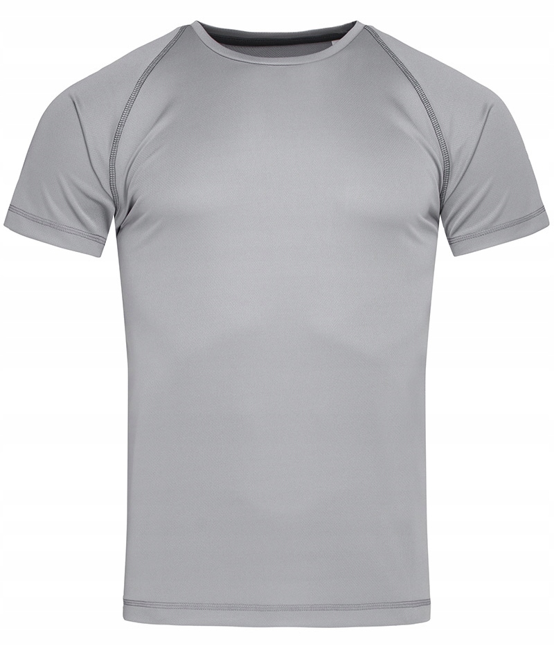 Szara Koszulka Sportowa Active-Dry XL