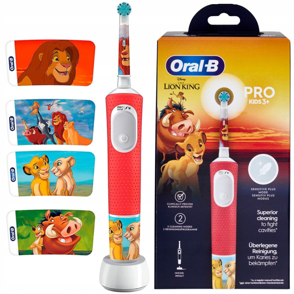 Szczoteczka Elektryczna dla Dzieci Oral-B Vitality Pro D103 Kids Lion King