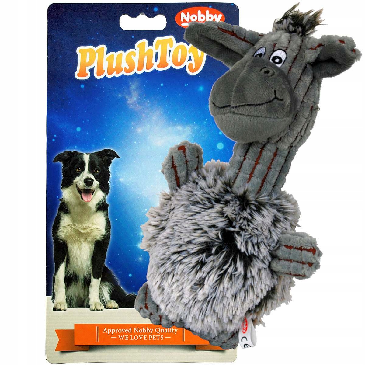 

Nobby Plush Toy Donkey zabawka dla Psa z pluszu
