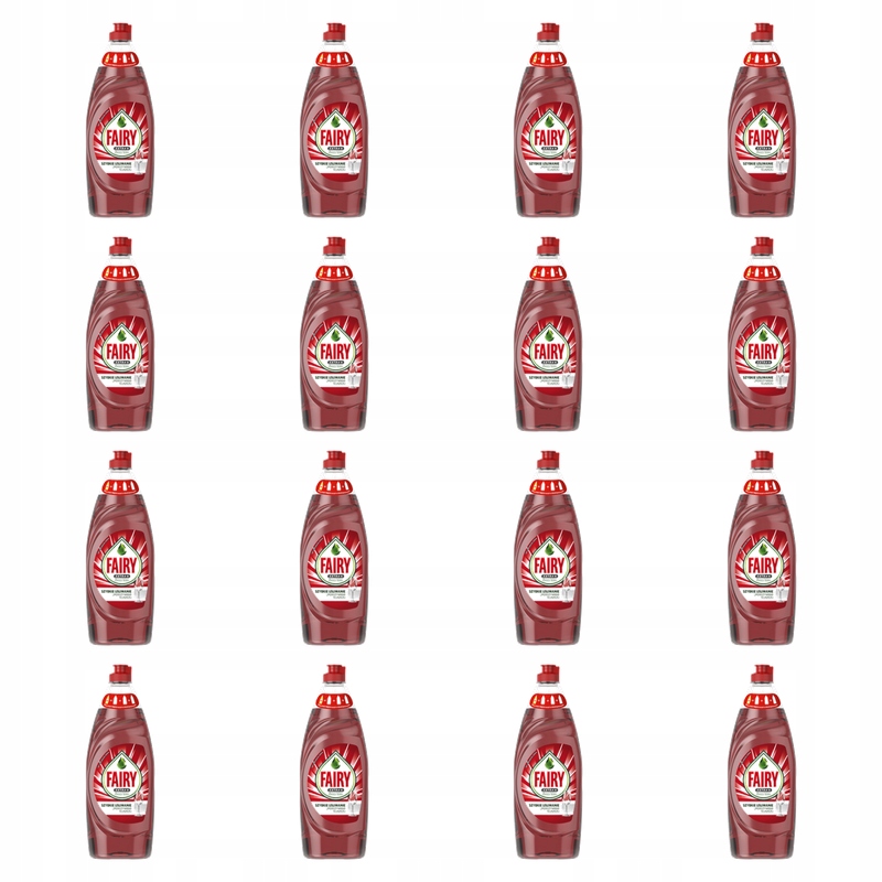 Fairy Extra Lesní ovoce Tekutý prostředek na mytí nádobí, 650 ml X16