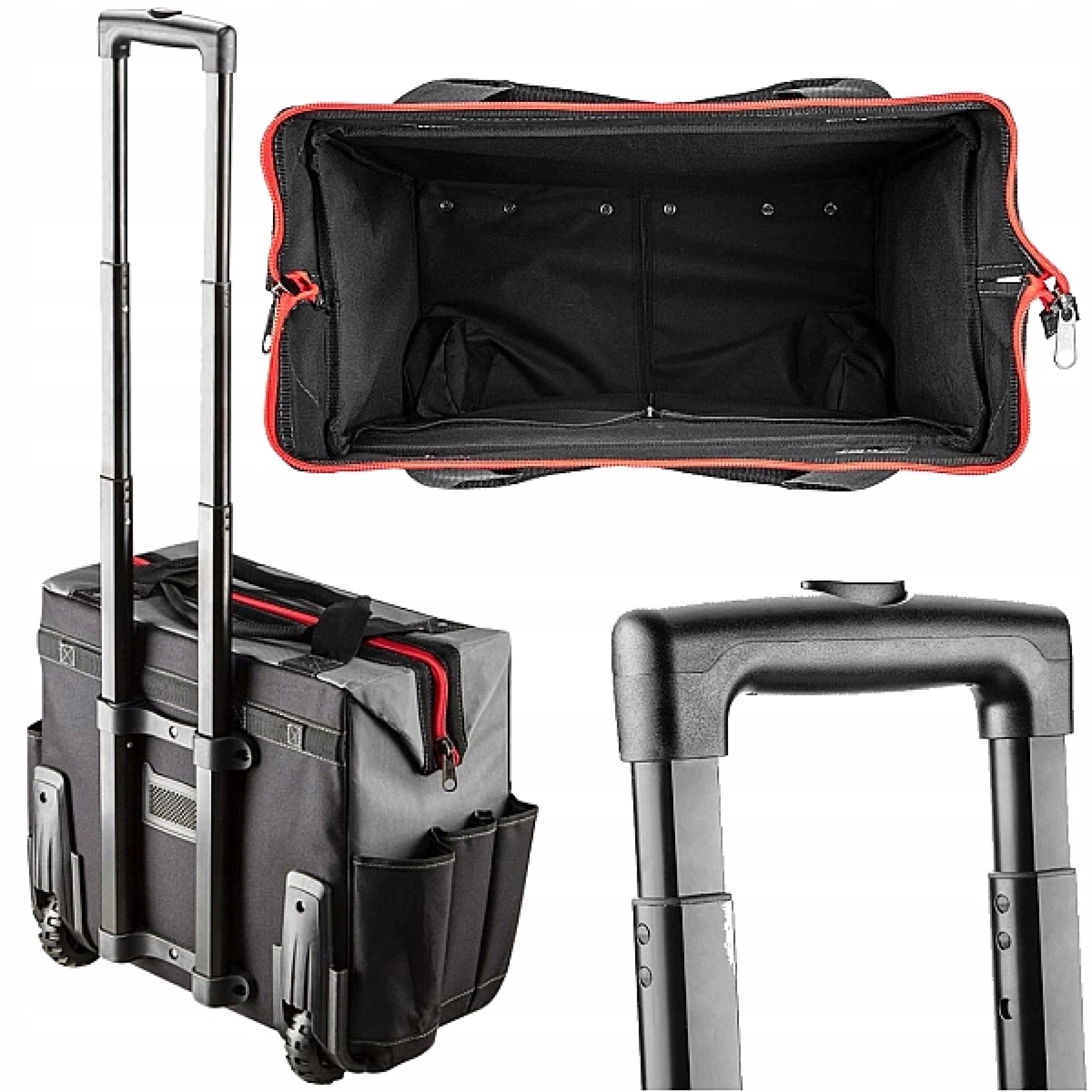 GRAPHITE Duża Torba na Narzędzia z Rączką Na Kółkach Energy 42L Wodoodporna Długość 48 cm