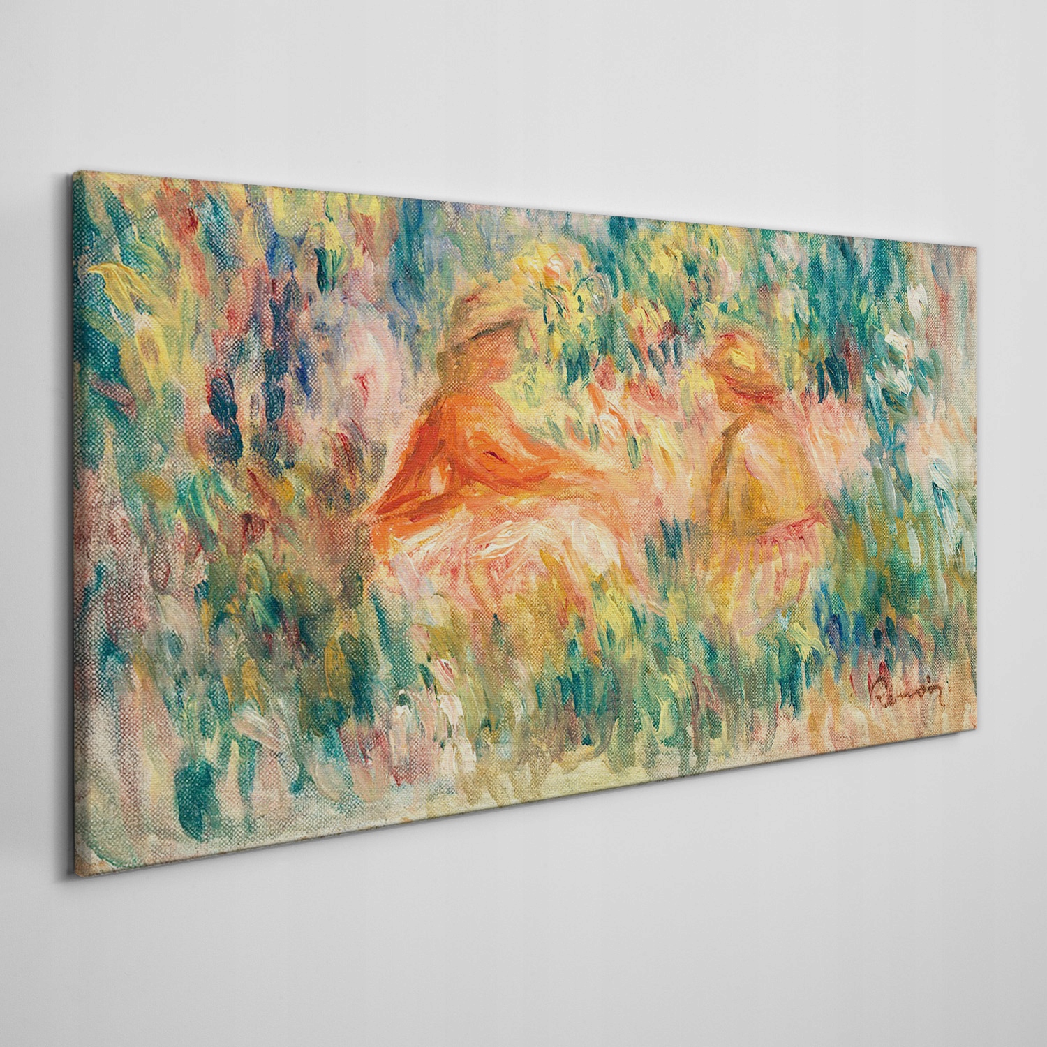 

Obraz na płótnie na ramie Ludzie łąka 100x50 cm