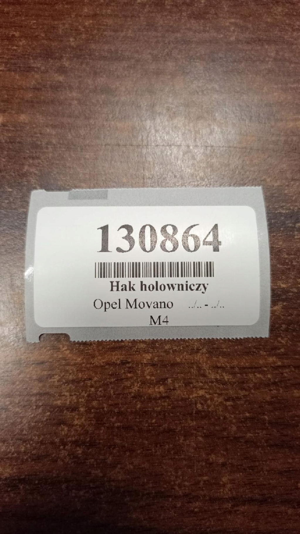 OPEL MOVANO tow