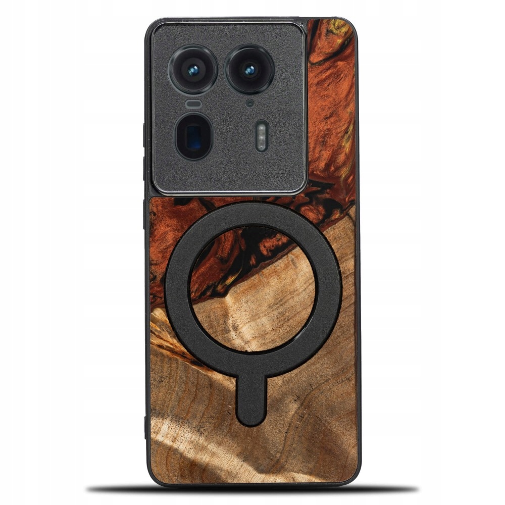 Pouzdro Bewood Unique pro Motorola Edge 50 Ultra 4 Živly Oheň s MagSafe