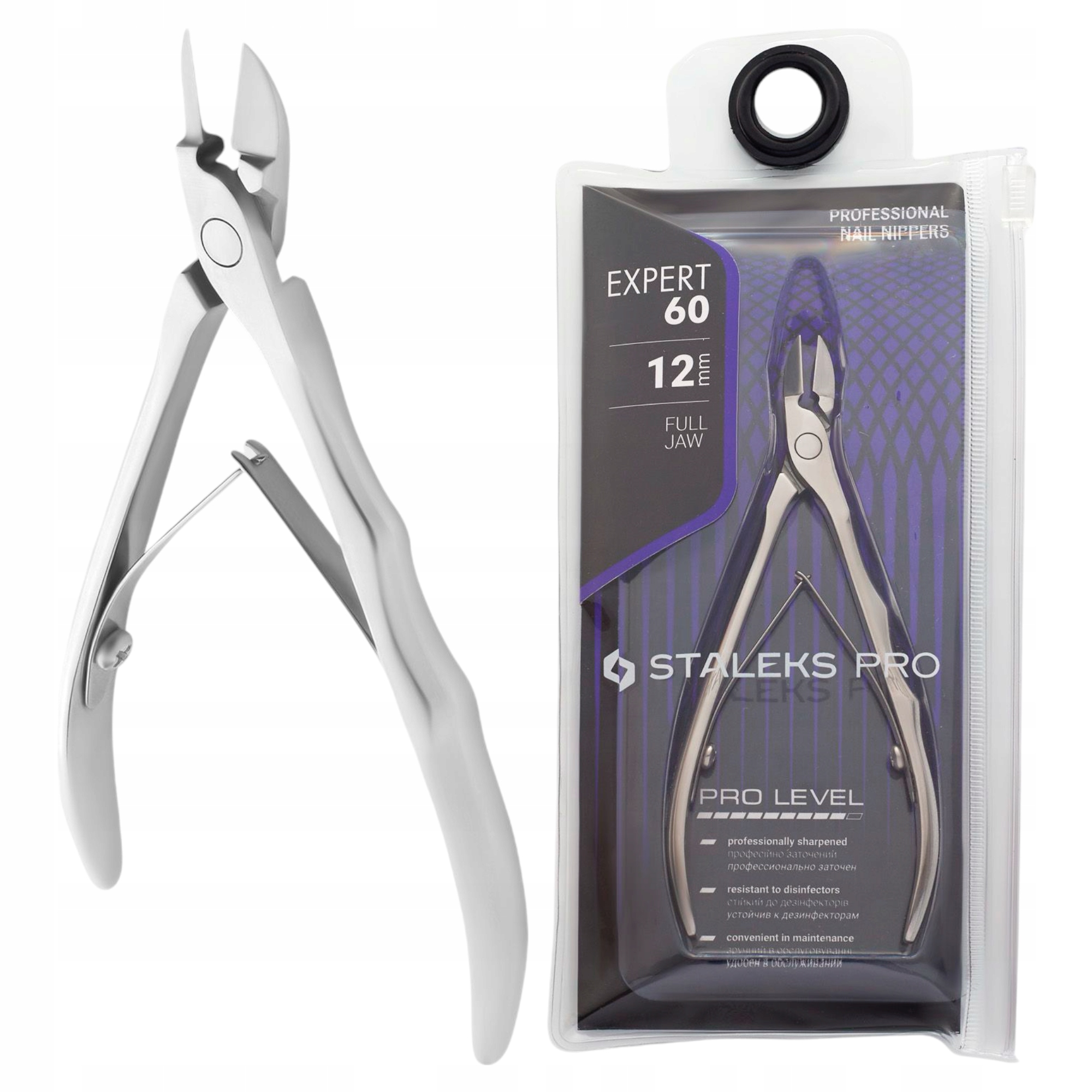 Staleks Profesionální kleštičky na nehty Expert 60 12 mm