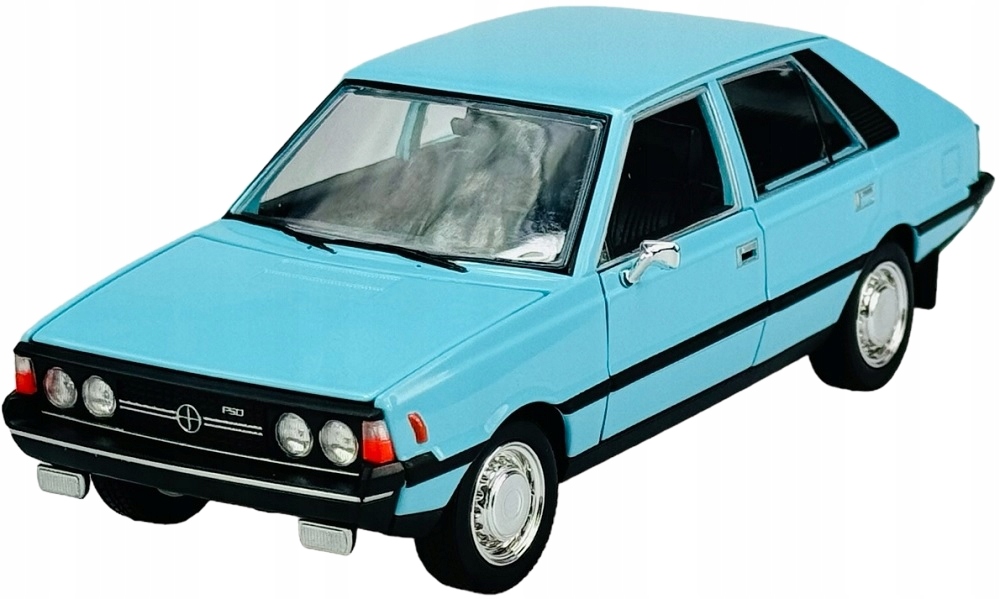 Kovový 1:24 Model Welly Fso Polonez Prl Modrý 24124