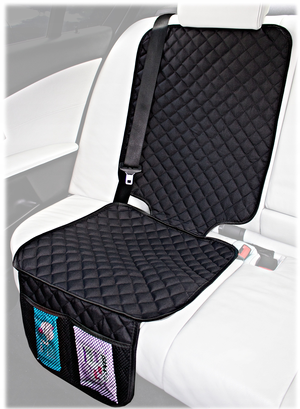 Mata Ochronna Pod Fotelik Samochodowy Z Kieszonką Marka Agmi