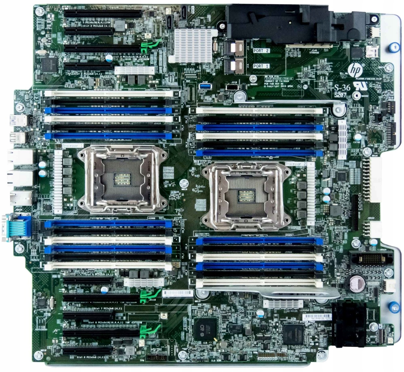 Hp 780967-001 2x LGA2011-3 DDR4 743996-003 ML350 Gen9