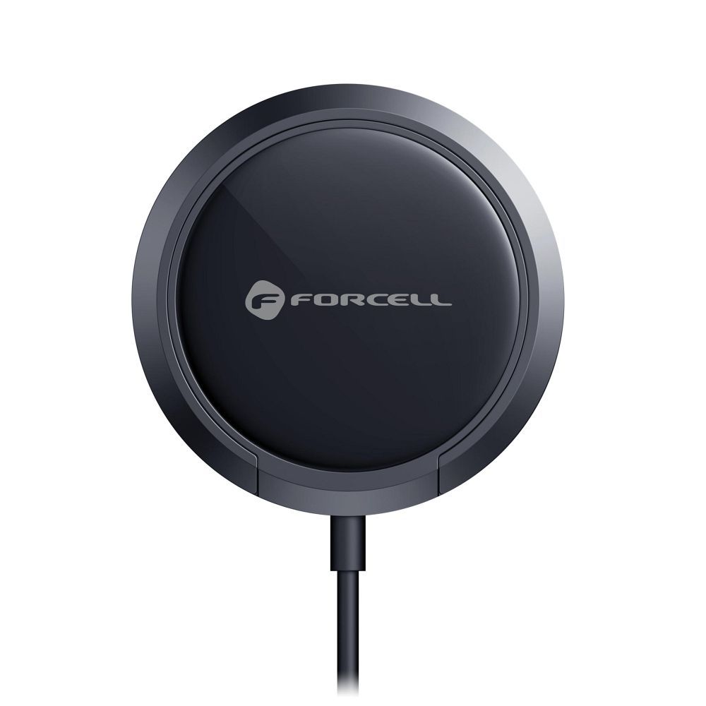FORCELL Ładowarka indukcyjna PowerPod 15W ring podstawka MagSafe + kabel Marka Forcell