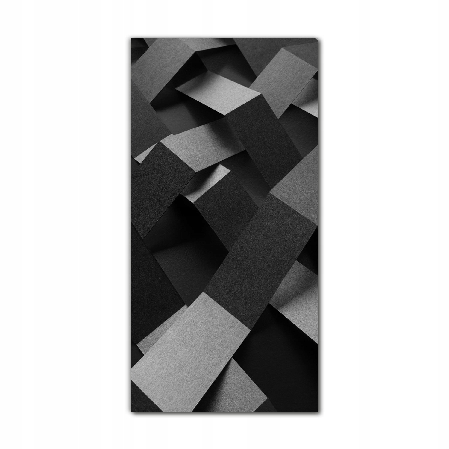 

Obraz na szkle 70x140 cm Czarno-biała abstrakcja