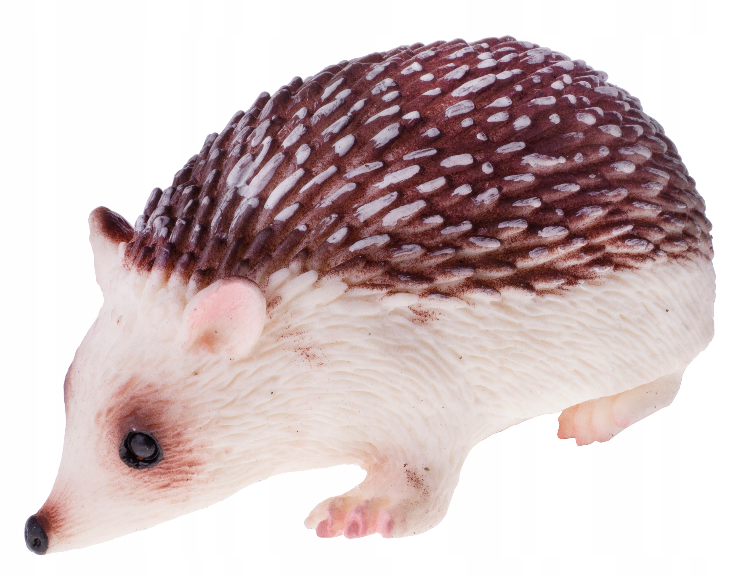 

Jeż Z Groszkiem Zabawka Gumowa Miękka Miła Kremowy