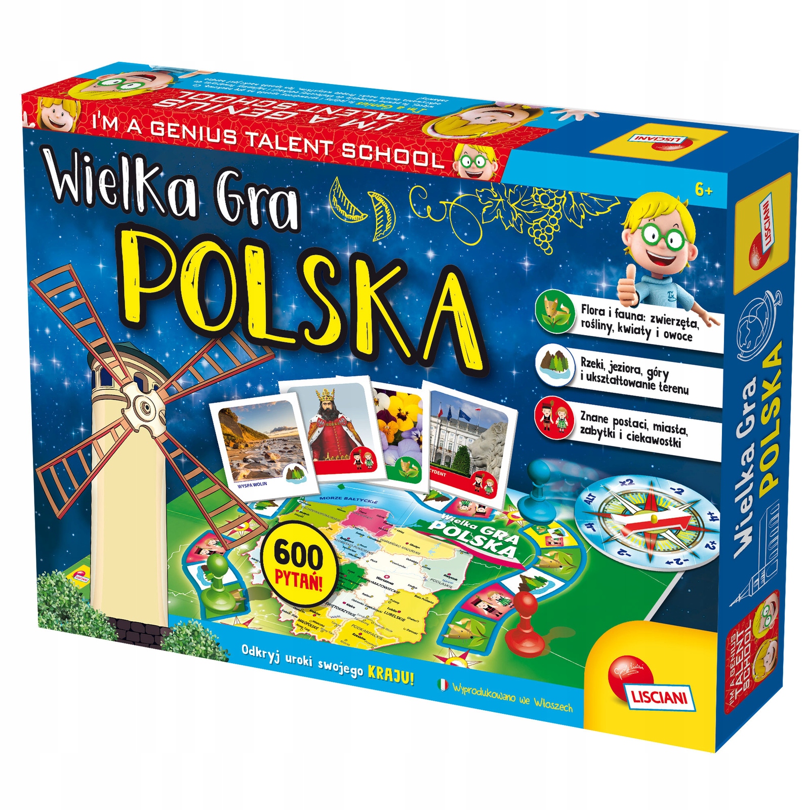 LISCIANI I"M A GENIUS WIELKA GRA - POLSKA