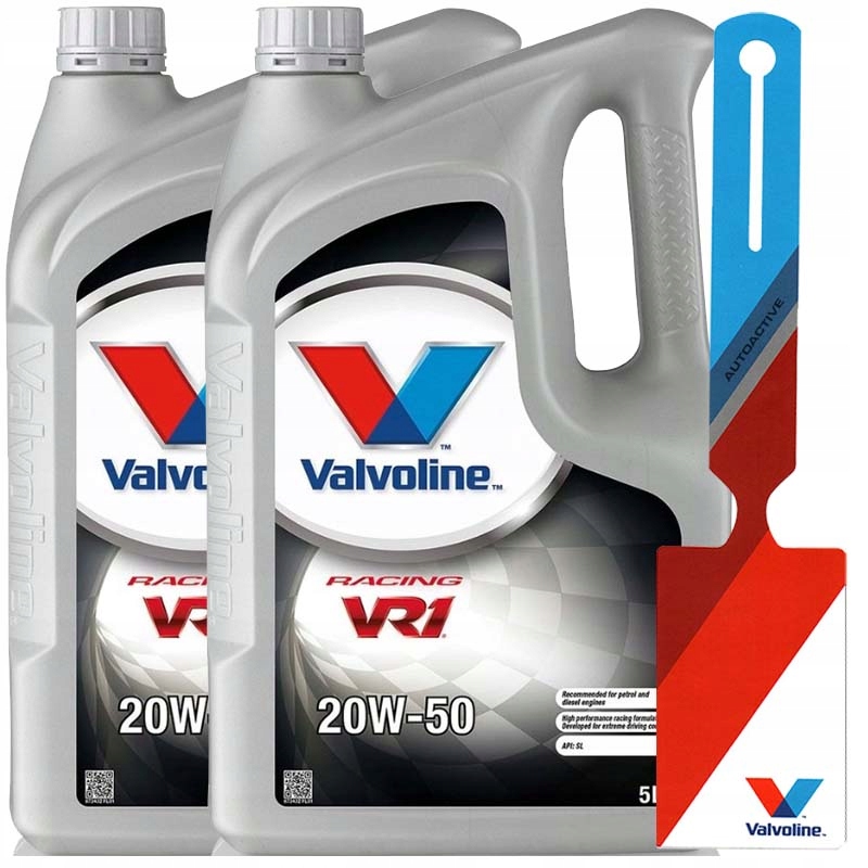 VALVOLINE VR1 RACING 20W50 OLEJ 20W-50 10L