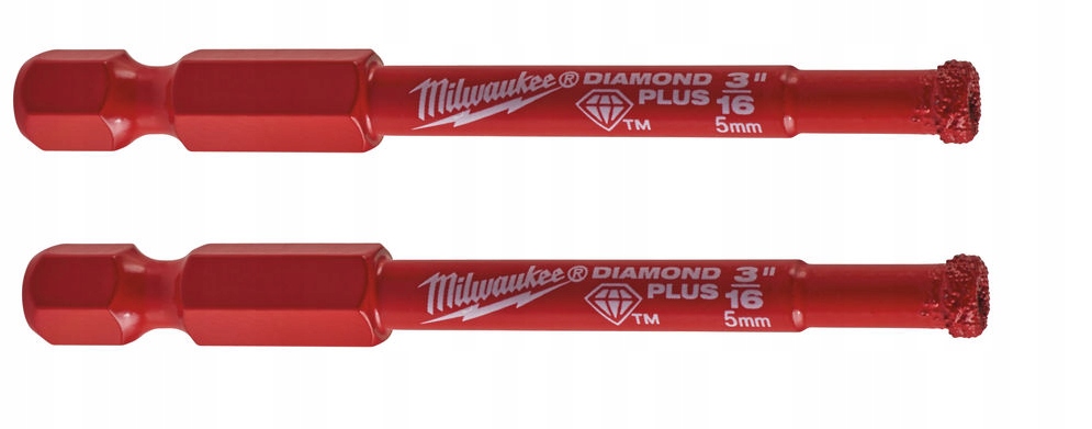 Wiertła diamentowe Milwaukee 4932479231 2 sztuki