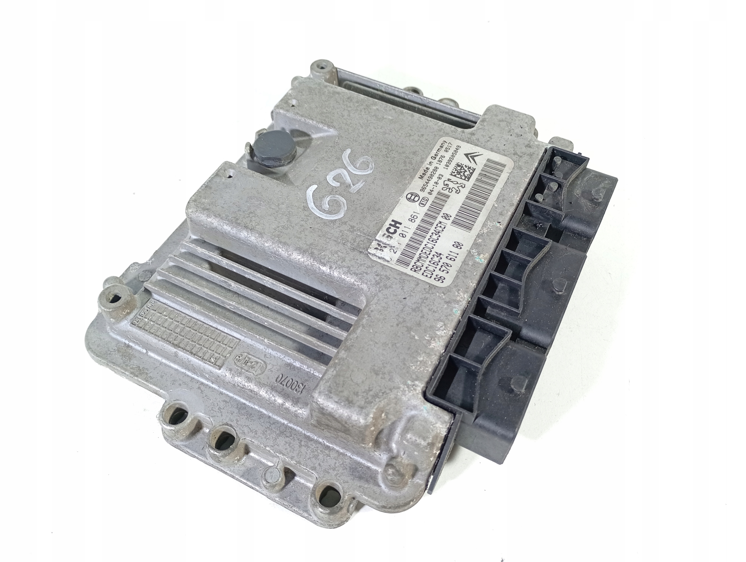 Citroen C3 02-09 computer control unit of the engine OE 9654490280