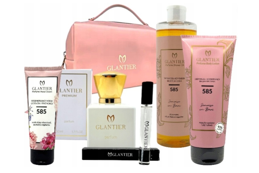 Glantier Sada s kosmetikou pro ni 585: Parfém Prémiový balzámový olej