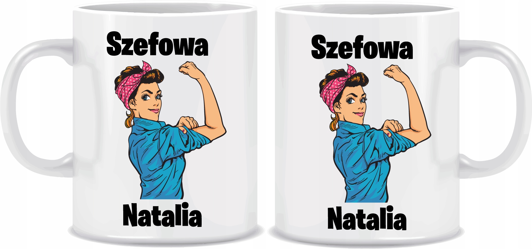 

Kubek Szefowej Kierowniczki Kobiety + Imię 330ml