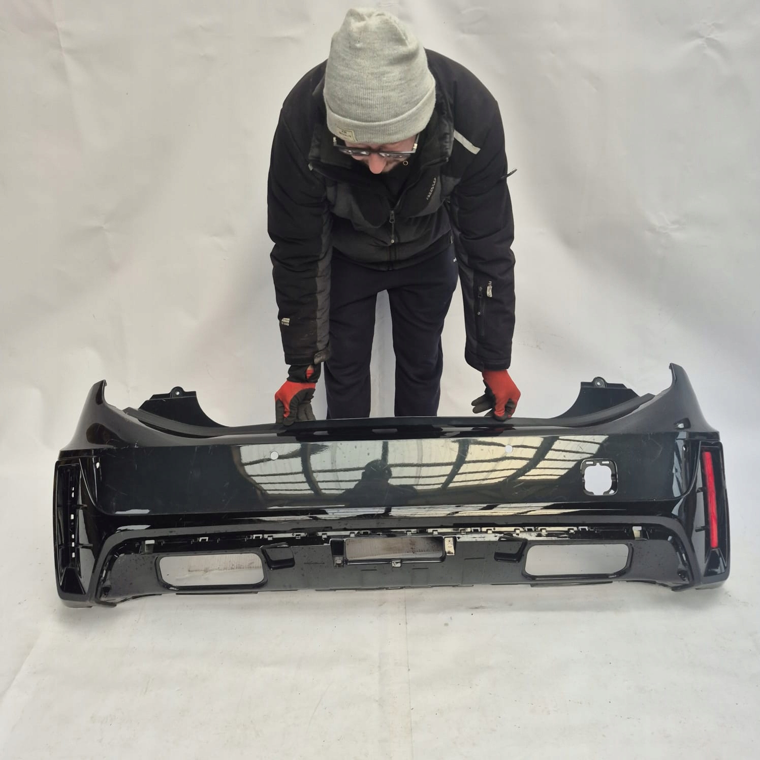 MINI F65 F66 J01 bumper rear part