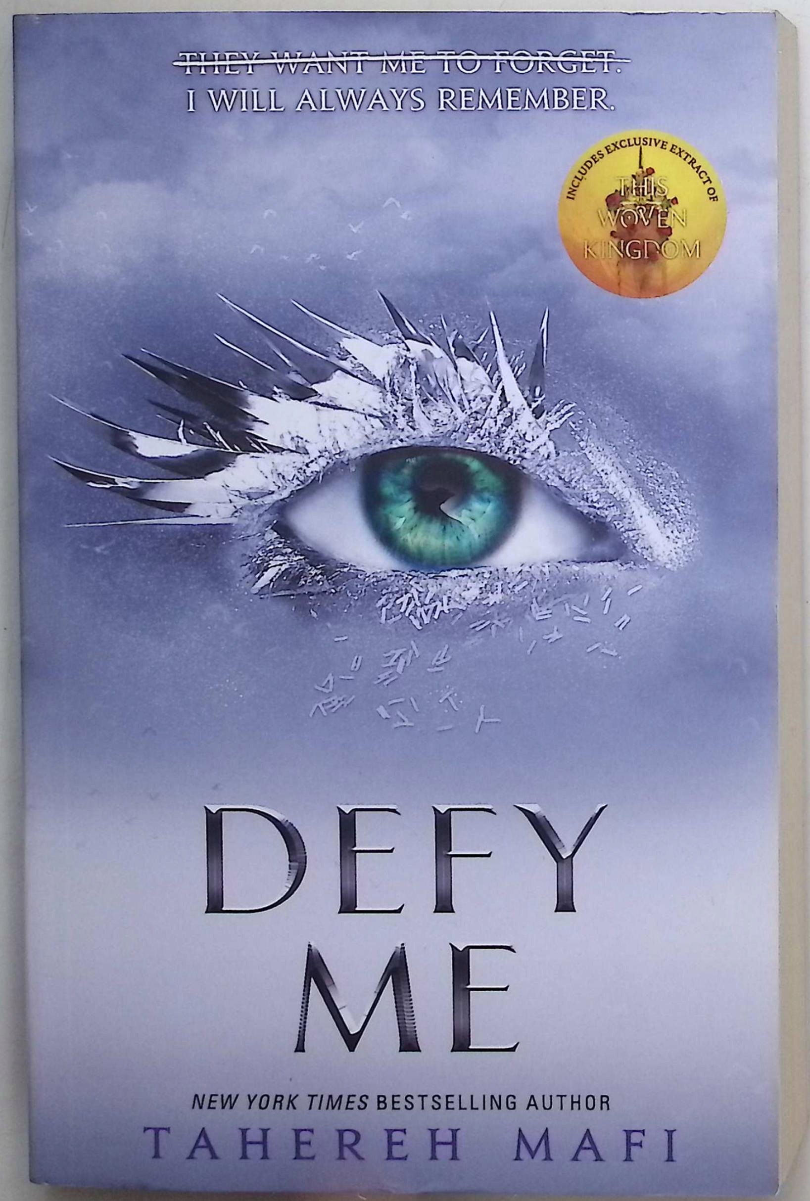 Defy Me Tahereh Mafi