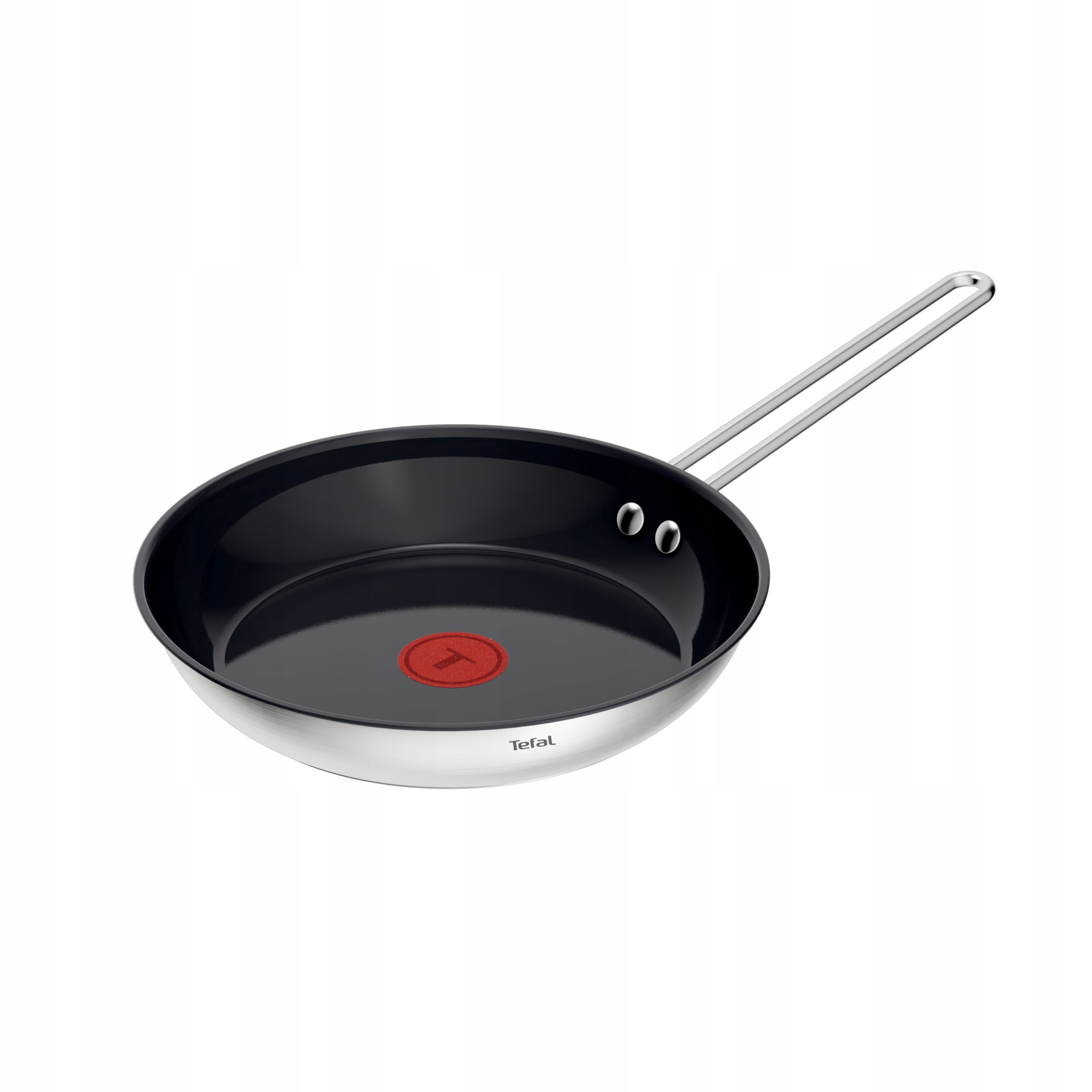 Patelnia Tefal Nordica 24 cm stal indukcja powłoka ceramiczna