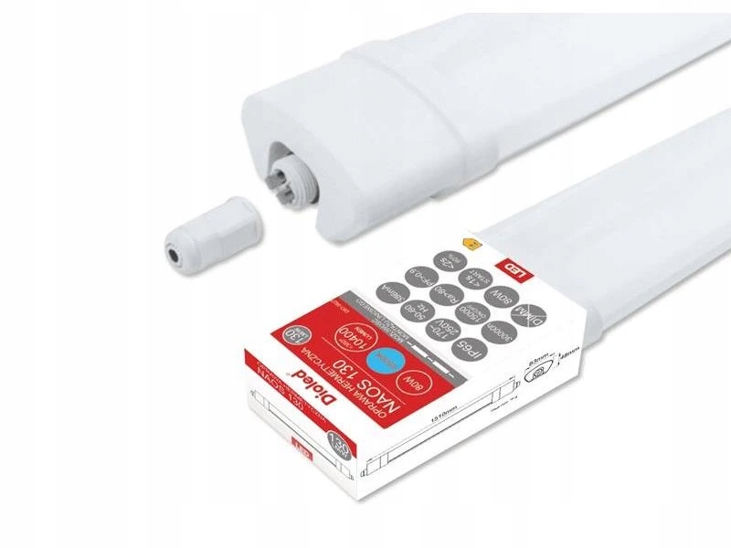 Lineárne Dioled svietidlo Naos 130 80W 6000k 150cm