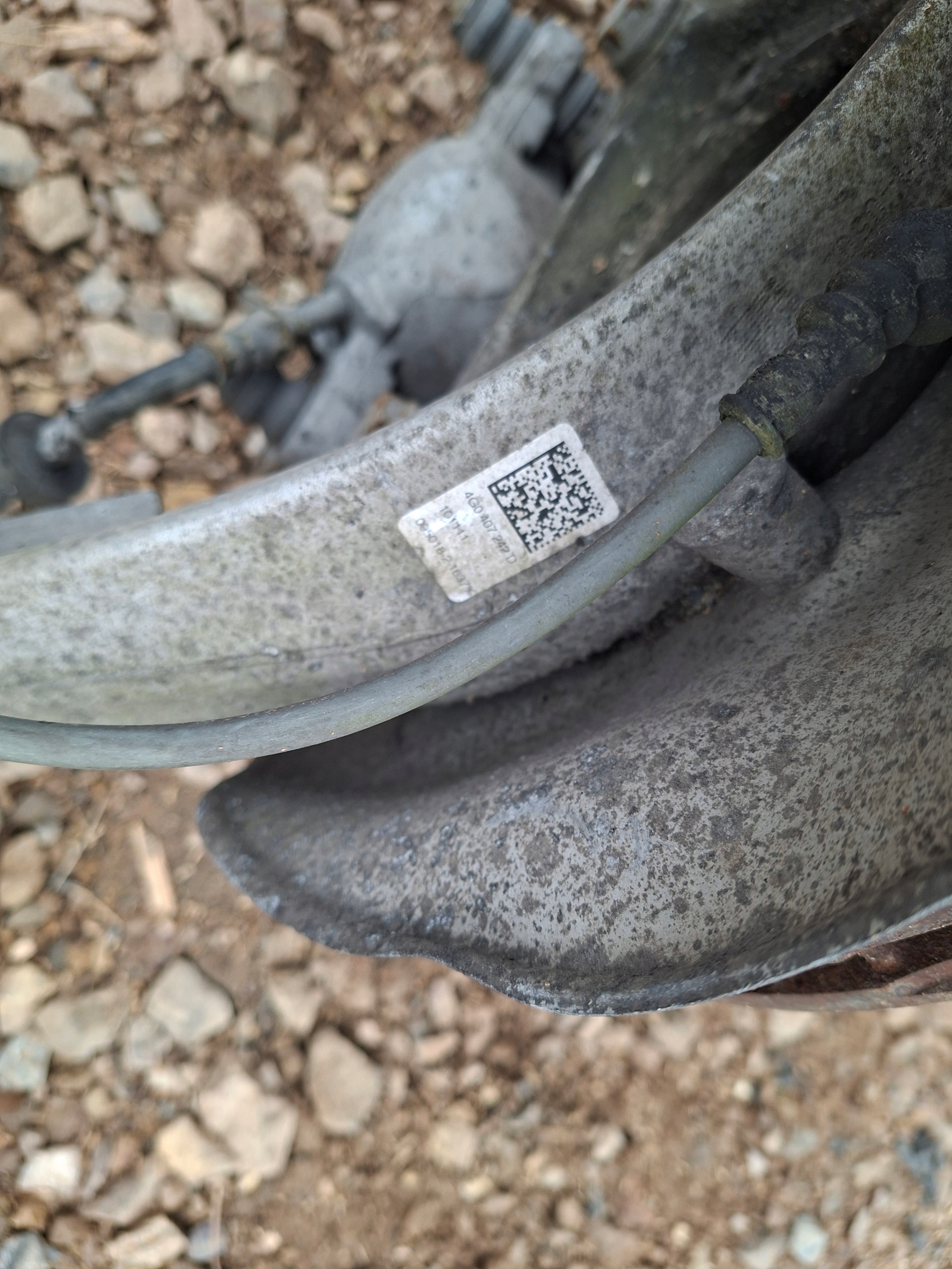 swing right front right front AUDI A6 C7 4G0407242D