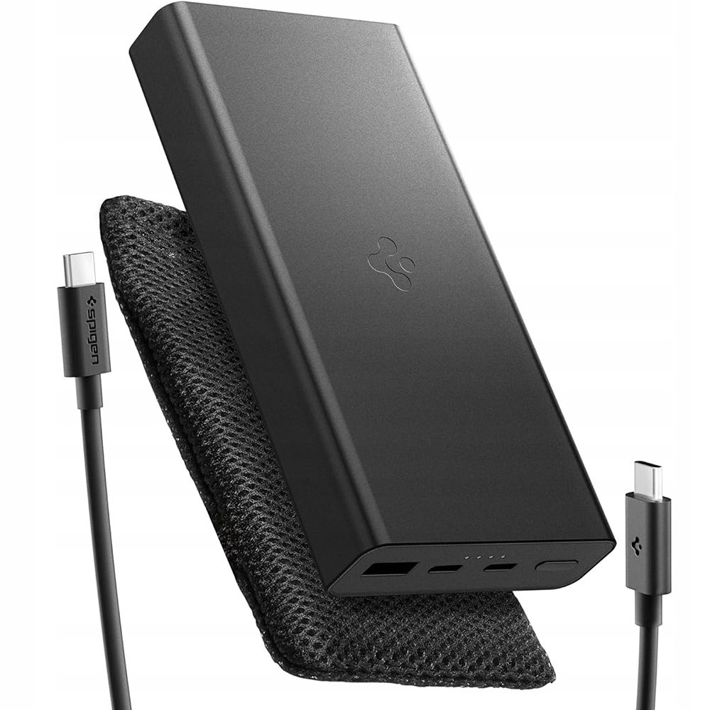 Powerbanka Spigen EA3020 na nabíjanie 20000 mAh 30W rýchla Pd Usb-c Usb-a Pps