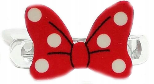

Kokardki Minnie Mouse w kropeczki Spinki Rozmiar S